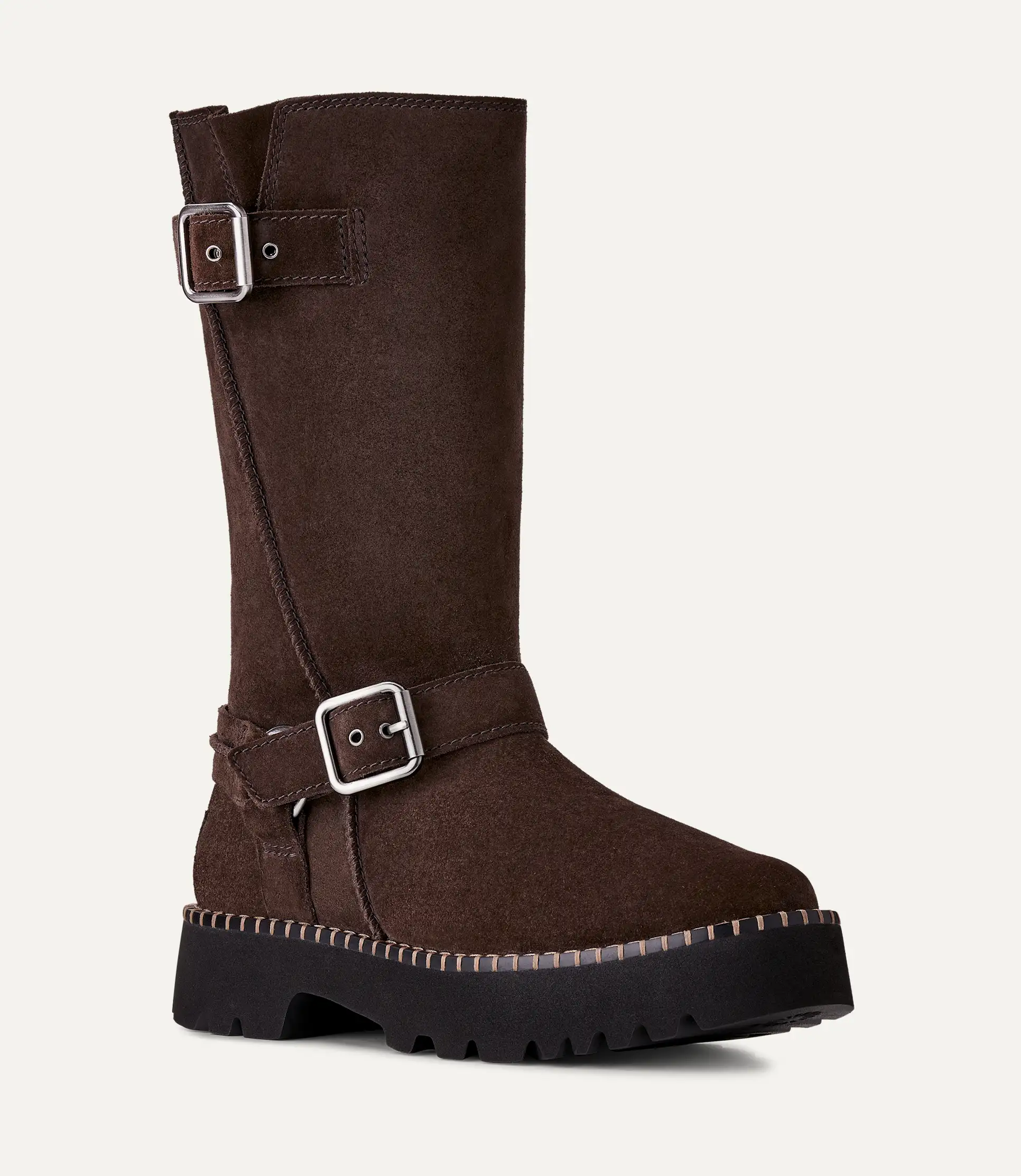 Botte de motard pour femmes de la haute ville